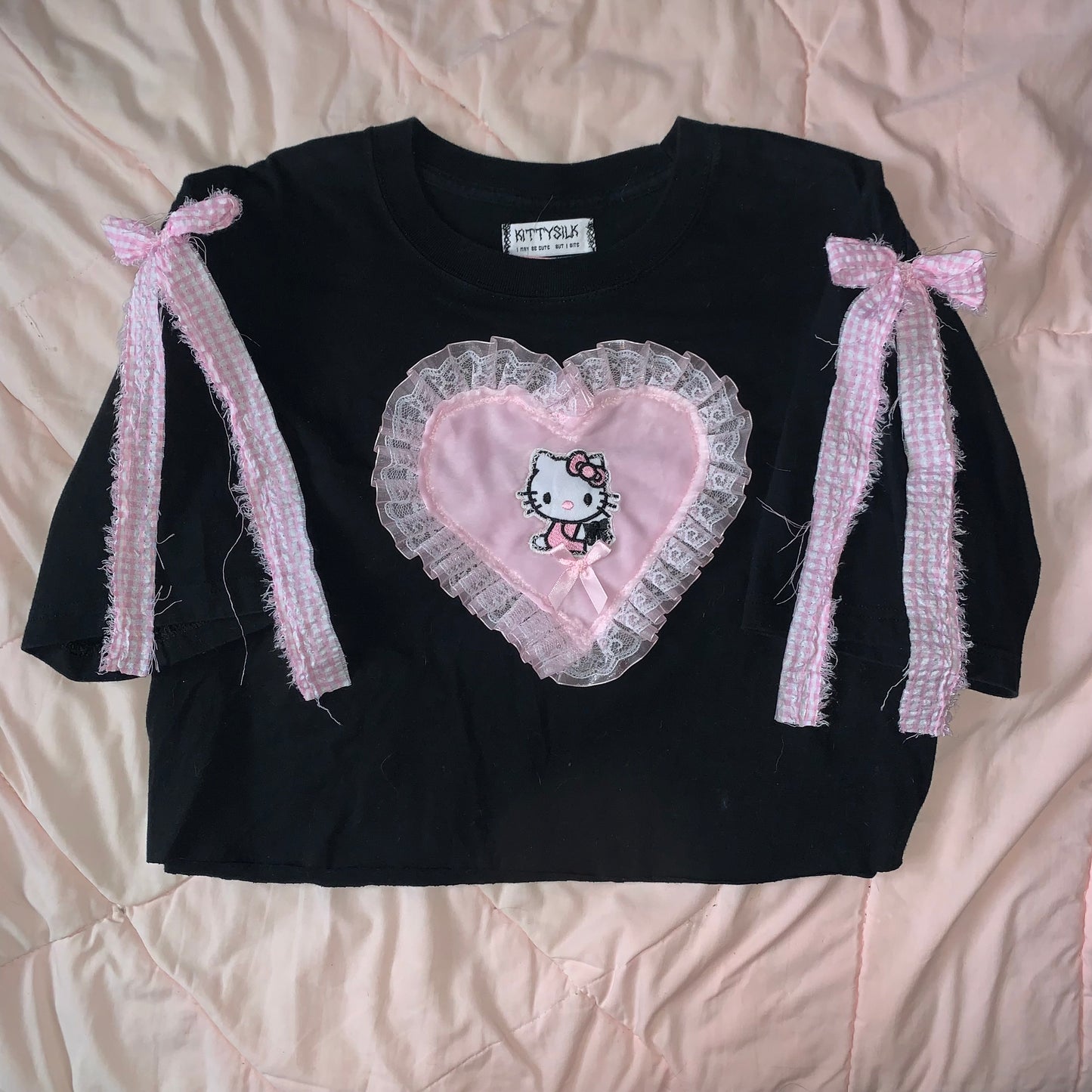 kitty crop top
