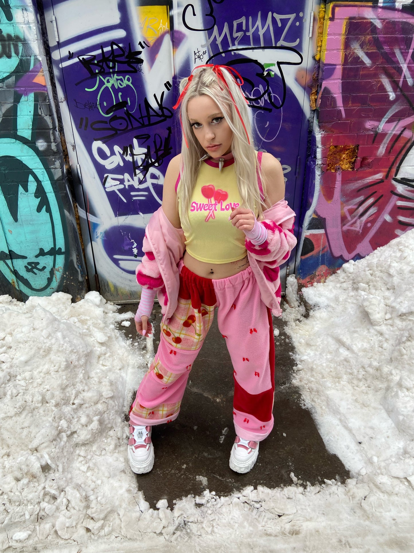 cherry valentine pants