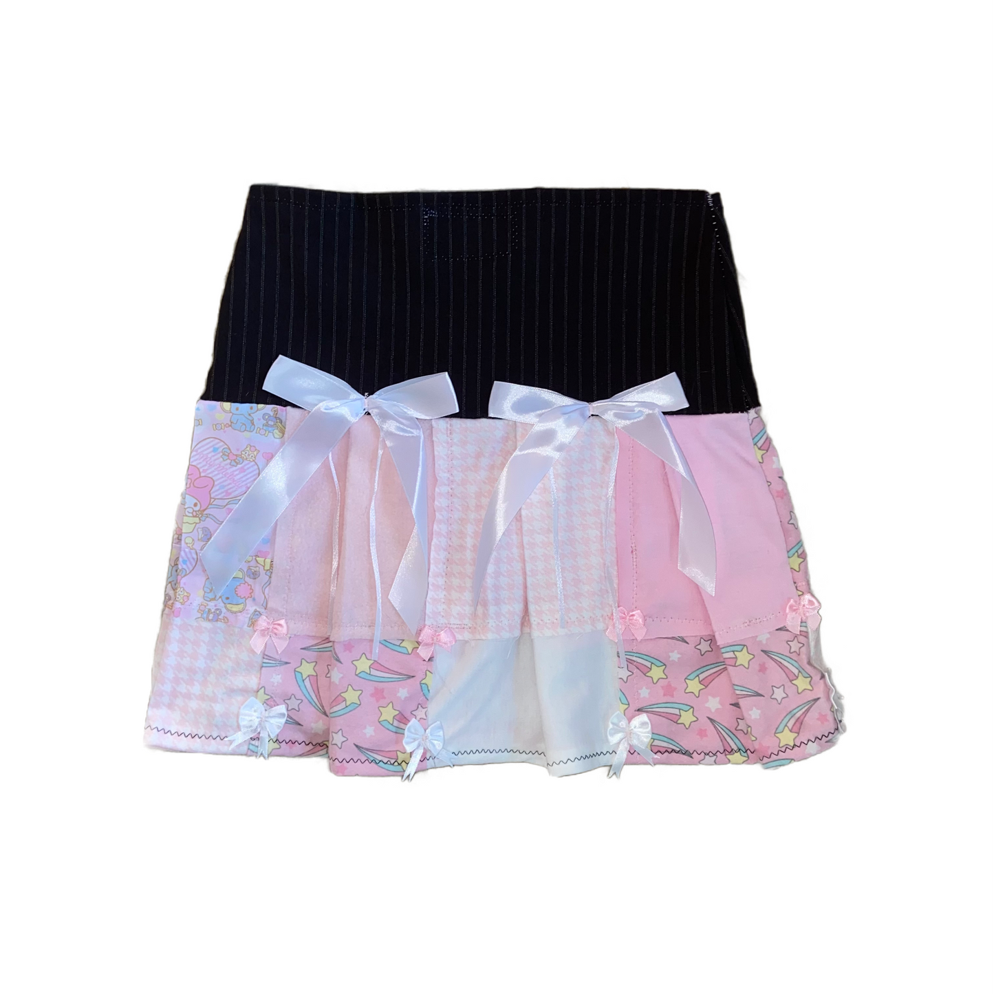 pawgirl pinstripe skirt