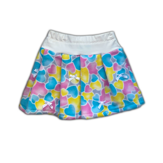 candy hearts skirt