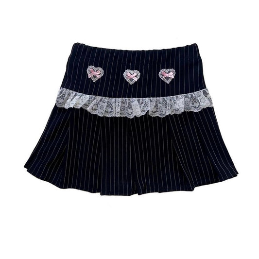 dolly pinstripe skirt