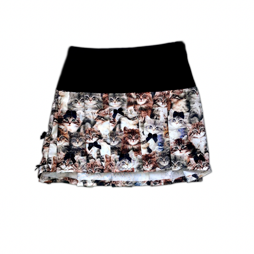 kitty meow skirt